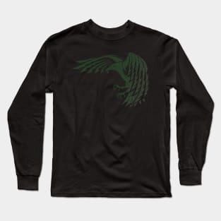 Cracked Raven Long Sleeve T-Shirt